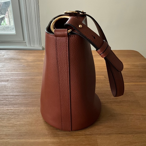 Leather Bucket Bag - Picture 6 of 10